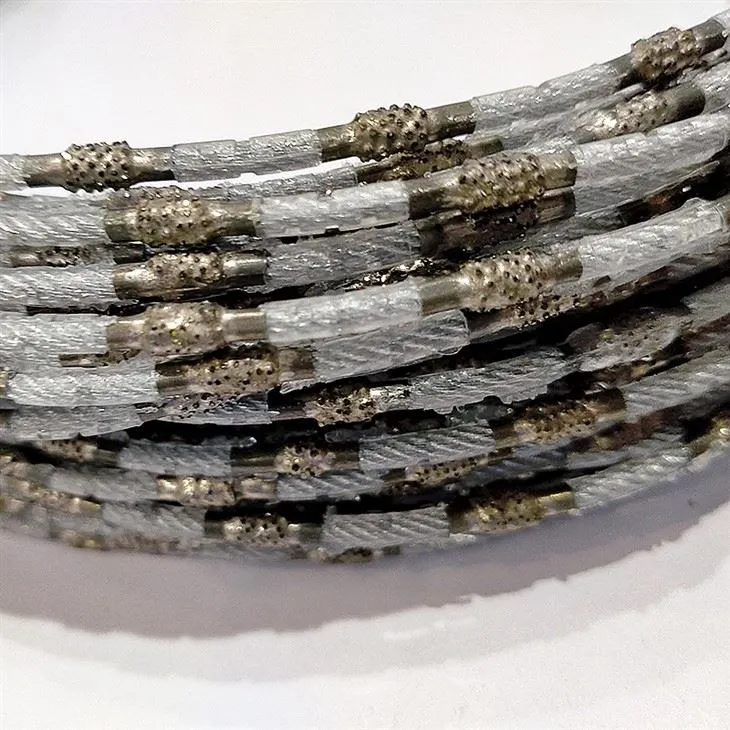 Diamond Wire Saw Cutting Aluminum