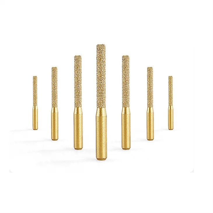 Vacuum Brazing Diamond Direct Milling Cutter Bit